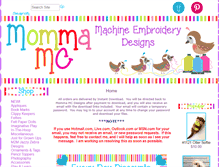 Tablet Screenshot of mommamcdesigns.com